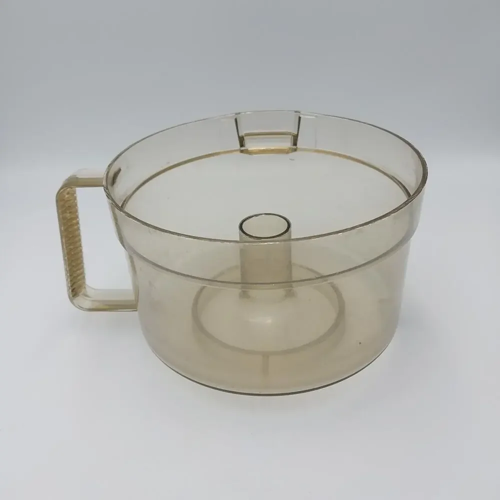 Vintage General Electric GE Food Processor D3FP1B Replacement Part Plastic Bowl‎